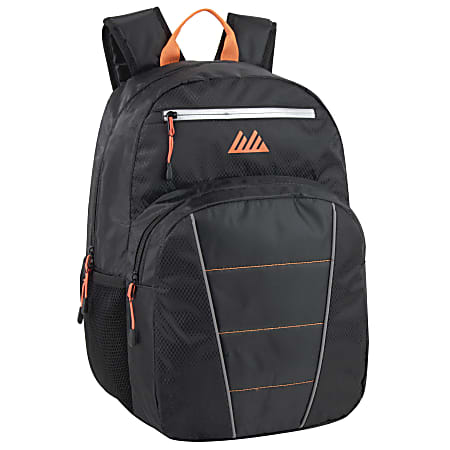 Summit Ridge Backpack With 17" Laptop Pocket, Black