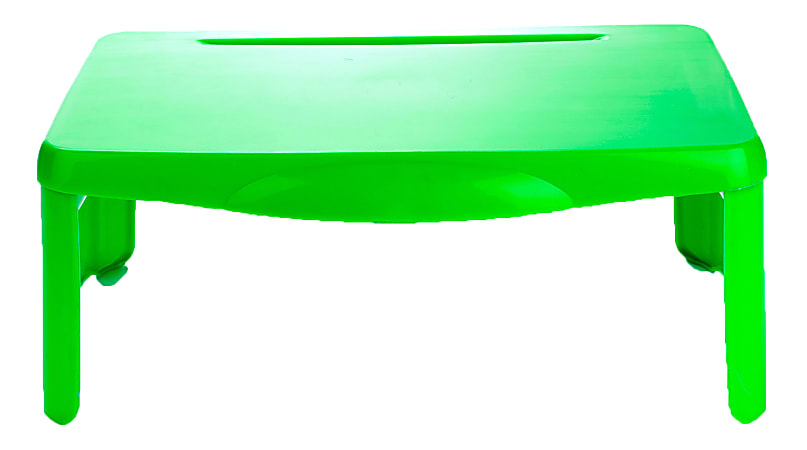 Mind Reader Lap Desk With Storage, 7-1/2"H x 17-1/2"W x 12"D, Green