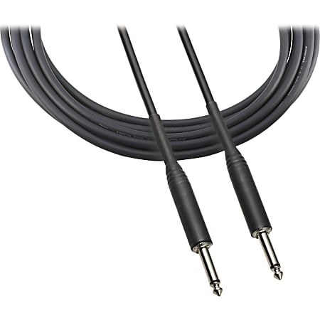 Audio-Technica ATR-INST Instrument Cables (1/4" - 1/4") - 20 ft 6.35mm Audio Cable  - ATRINST20