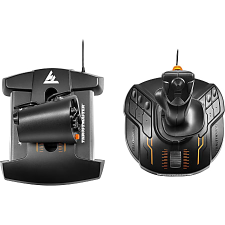 Thrustmaster T16000M FCS HOTAS Cable PC Orange - Office Depot