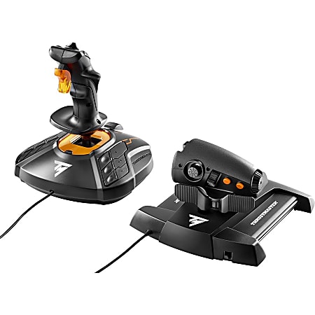 Thrustmaster T16000M FCS HOTAS Cable PC Orange - Office Depot