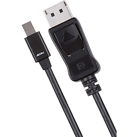 Accell UltraAV Mini DisplayPort to DisplayPort 1.2 Cable,
