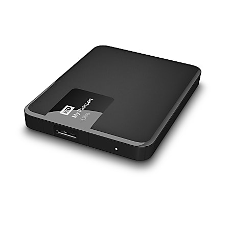 WD My Passport™ Ultra 1TB Portable External Hard Drive, USB 3.0/2.0, Black