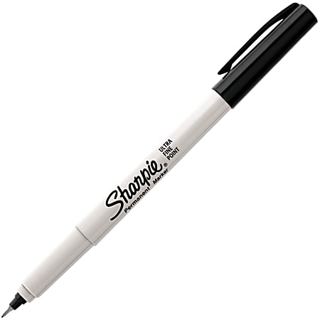 Sharpie Peel Off China Markers Black Box Of 12 - Office Depot