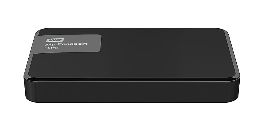 Wd My Passport™ Ultra 2Tb Portable External Hard Drive, Usb 3.0/2.0, Black On Sale At Office Depot And Officemax