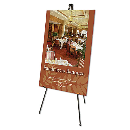 その他 Quartet Easel, Instant Easel, 63-Inches, Supports 5 lbs., Tripod Base (29E) by Quartet Quartet Instant Easel 63 Supports 5 lbs Tripod Base