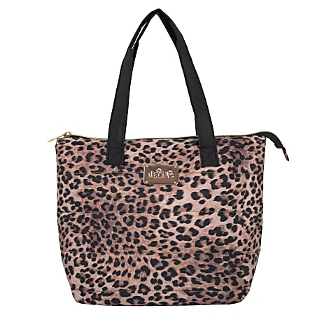 ◎MINOC◎ Delia tote bag Delias Lunch Tote Bag 10 H x 13 W x 5 D Brown - Office Depot