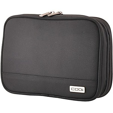 Codi Carrying Case Accessories, Power Adapter, Cable, Stylus, Mouse - Black, Red - Wear Resistant, Tear Resistant - 1680D Ballistic Polyester - 10" Height x 2.4" Width x 5" Depth
