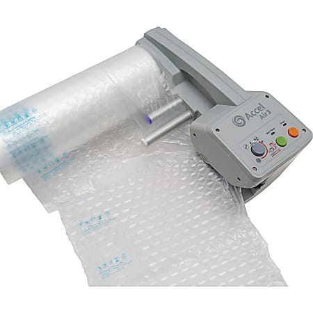 Spiral Accel Air 3 Air Packaging System - 8.5" Width x 8.5" Height x 18" Length - 1 Each - Gray