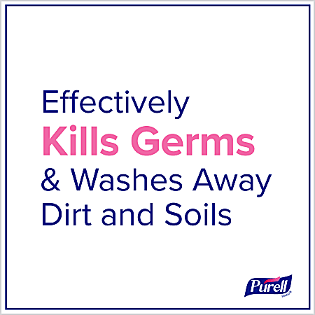 PURELL Antimicrobial Foaming Hand Soap Refills Light Plum 1200 mL Clear