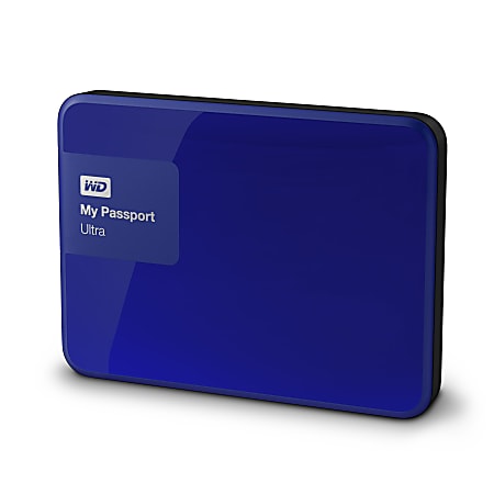 WD My Passport Ultra 1TB Portable External Hard Drive USB 3.02.0