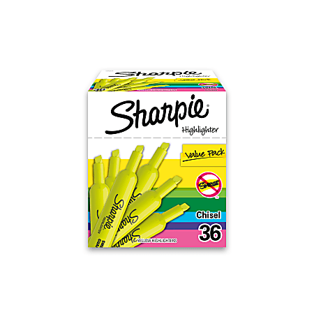 Sharpie Gel Highlighters (1780478) [Fluorescent Yellow