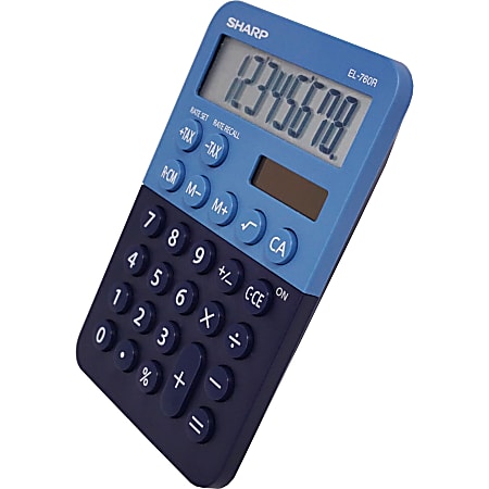 Sharp® EL-760RBBL Desktop Calculator