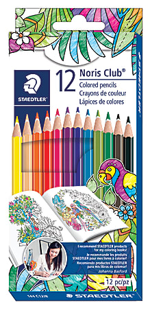 Staedtler Johanna Basford Color Pencils Assorted Colors Pack ...