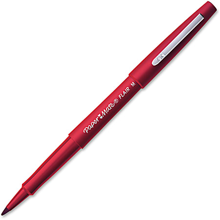 Flair Metallic Porous Point Pen, Stick, Medium 0.7 mm, Assorted