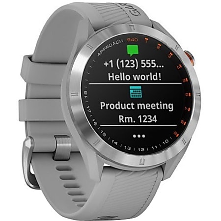 Garmin Approach S40 GPS watch cycle golf running 1.2 band