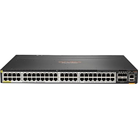 HPE 6300M Ethernet Switch - 48 Ports - Manageable - 3 Layer Supported - Modular - 4 SFP Slots - Twisted Pair, Optical Fiber - JL659A