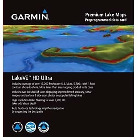 Garmin LakeVü HD Ultra Marine Map