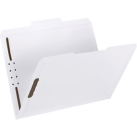Smead Fastener File Folders, Letter Size, White, Box Of 50 Folders