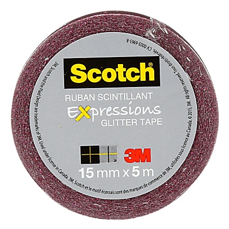 3M Scotch® Expressions Speckled Gold Pastel Pink Washi Tape