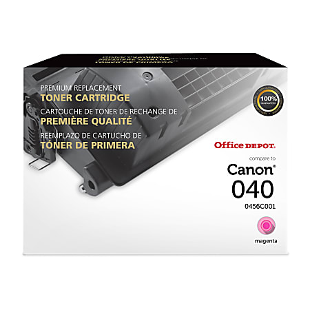 Office Depot® Remanufactured Magenta Toner Cartridge Replacement For Canon 040, OD040M