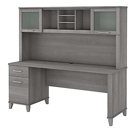 Office depot grey desk sale