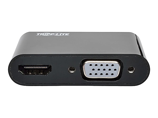 Tripp Lite DisplayPort 1.2 To HDMI VGA Adapter, Black, Pack Of 50