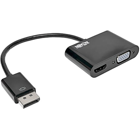 Eaton Tripp Lite Series DisplayPort 1.2 to HDMI VGA Adapter Converter 4Kx2K 50 Pack - Video converter - P13606NHVV2BP