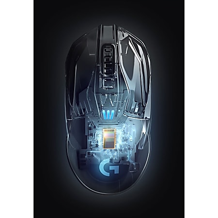 Logitech G903 LIGHTSPEED Wireless Gaming Mouse PMW3366 CableWireless Radio Frequency Black USB 12000 dpi Scroll Wheel Symmetrical - ODP Business Solutions Logitech G903 LIGHTSPEED Wireless Gaming Mouse PMW3366 CableWireless Radio Frequency Black USB 12000 dpi Scroll Wheel Symmetrical - ODP Business Solutions