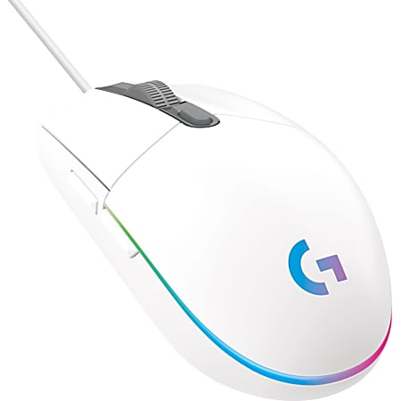Logitech G203 LIGHTSYNC Gaming Mouse White 910 - Depot