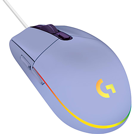 Logitech G203 Gaming Mouse - Cable - Lilac