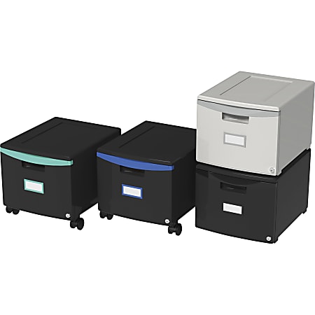 Storex Stackable File Drawer 12 1316 H x 14 1316 W x 18 516 L