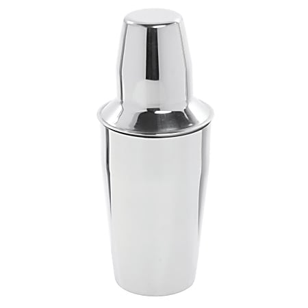 American Metalcraft Stainless Steel Cocktail Shakers, 3-Piece, 16 Oz, Silver, Pack Of 72 Shakers