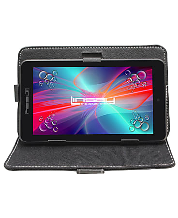 Linsay F7 Wi-Fi Tablet, 7" Screen, 2GB Memory, 64GB Storage, Android 13, Black
