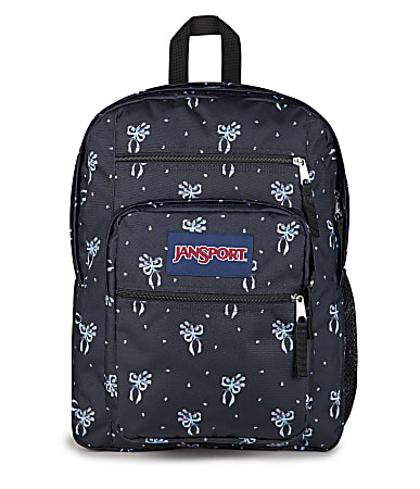 Jansport Big Student Backpack With 15” Laptop Pocket, 90% Recycled, Pastel Petals