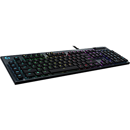Logitech® G815 LIGHTSYNC RGB Mechanical Gaming Keyboard With Low-Profile GL Tactile Key Switch