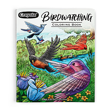 Crayola 40pg. Bird Watching Coloring