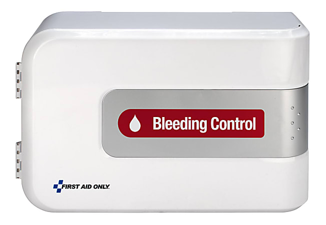 First Aid Only Texas Mandate Bleeding Control Kits, White, Set Of 4 Kits
