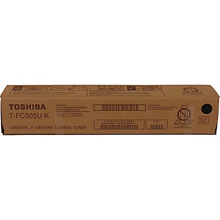 Toshiba T-FC505U-K High-Yield Black Toner Cartridge