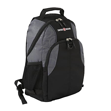SWISSGEAR® SA3158 Backpack, Black/Gray