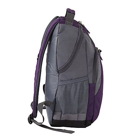 SWISSGEAR SA3158 Backpack GrayPurple - Office Depot
