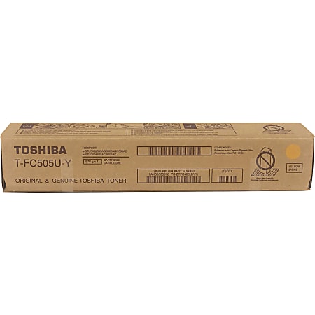 Toshiba Original High Yield Laser Toner Cartridge - Yellow - 1 Each - 33600 Pages