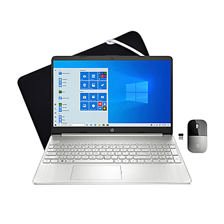 HP 15-dy2125od Laptop, Mouse and Sleeve Bundle, 15.6" Screen, Intel® Core™ i5, 8GB Memory, 256GB Solid State Drive, Windows® 10, Microsoft 365 Personal 1-Year Subscription,  4D9J9UA#ABA