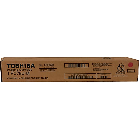 Toshiba Original Standard Yield Laser Toner Cartridge - Magenta - 1 Each - 29500 Pages