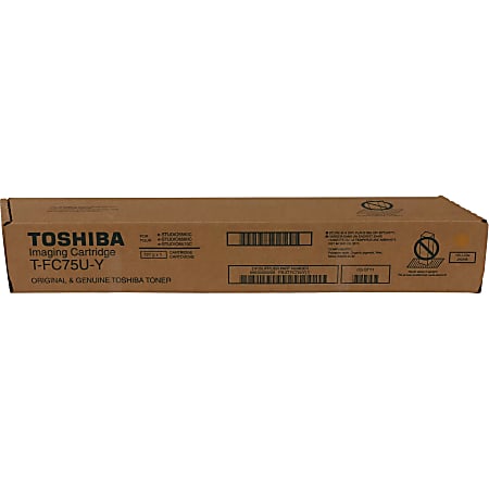 Toshiba Original Standard Yield Laser Toner Cartridge - Yellow - 1 Each - 29500 Pages Toshiba Original Standard Yield Laser Toner Cartridge - Yellow - 1 Each - 29500 Pages