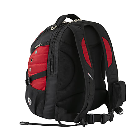 SWISSGEAR SA1592 Backpack BlackRed Office Depot