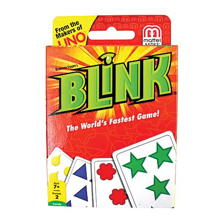 New & Sealed Free Postage BLINK Card Game The World's Fastest Game For Ages 7 