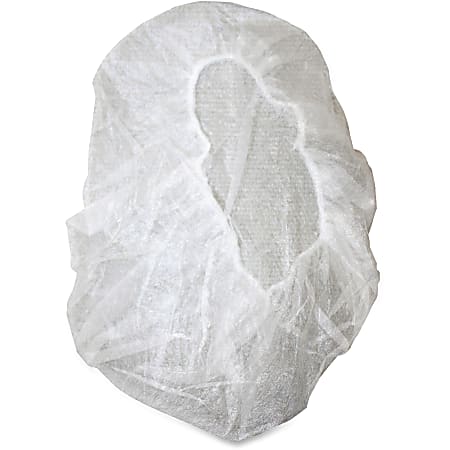 Genuine Joe Nonwoven Bouffant Cap - Recommended for: Hospital, Laboratory - Large Size - 21 Genuine Joe Nonwoven Bouffant Cap - Recommended for: Hospital, Laboratory - Large Size - 21