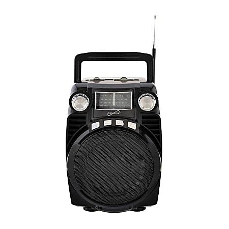 Supersonic Bluetooth® 4 Band Radio, Black