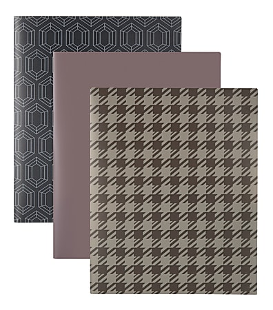 Office Depot® Brand 2-Pocket Portfolio, Letter Size, 8-1/2" x 11", Assorted Colors